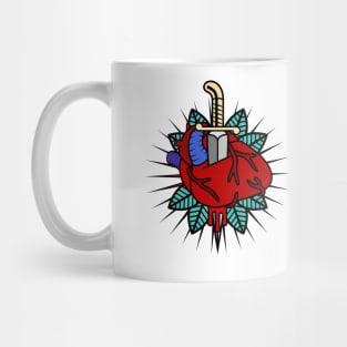 Heart Tattoo Mug